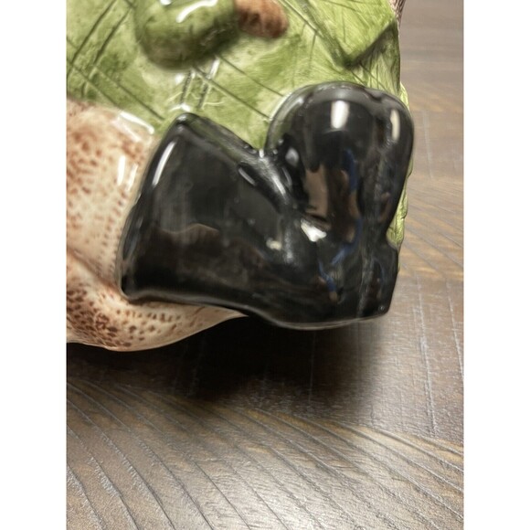 Vintage RARE 2003 Omnibus Fitz and Floyd Teapot Camel / Fishing Buddies & Gear - Picture 7 of 8